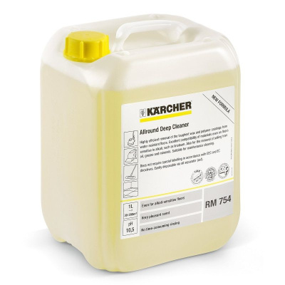 Универсальное слабощелочное средство для общей чистки Karcher RM 754, 10 л