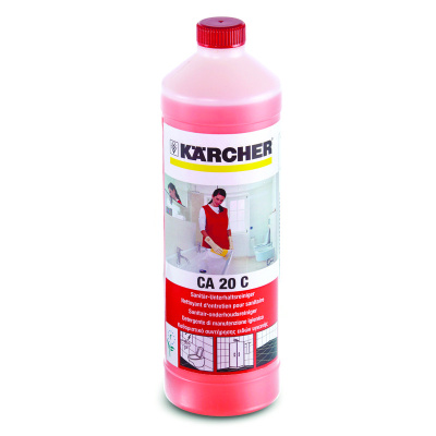 Karcher CA 20 С, моющее средство для уборки санитарных помещений 1 л